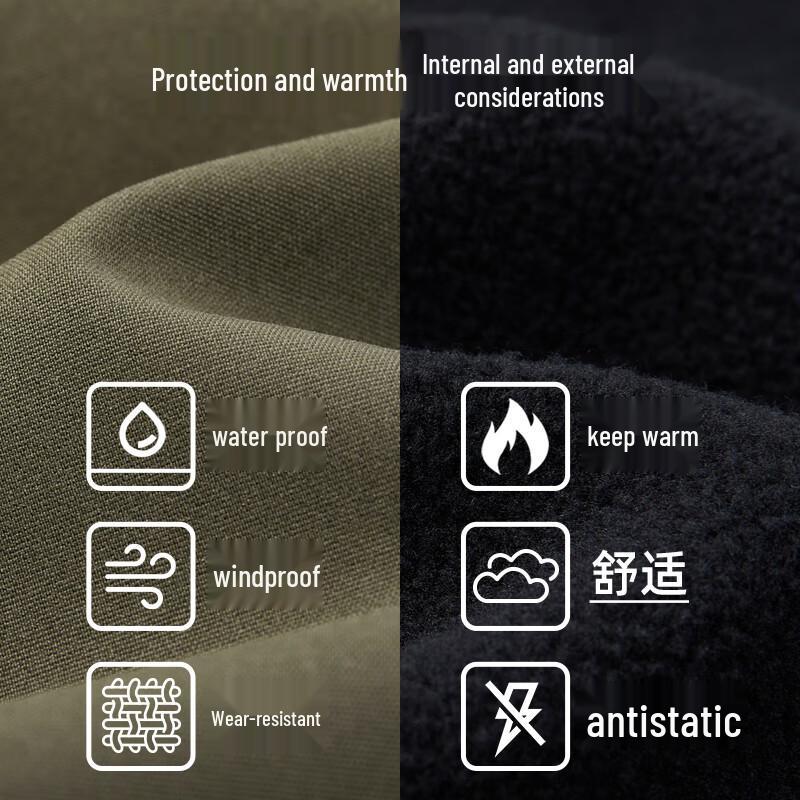 Camel Unisex 3-in-1 Windproof Waterproof Outdoor Jacket M34CAFO730A