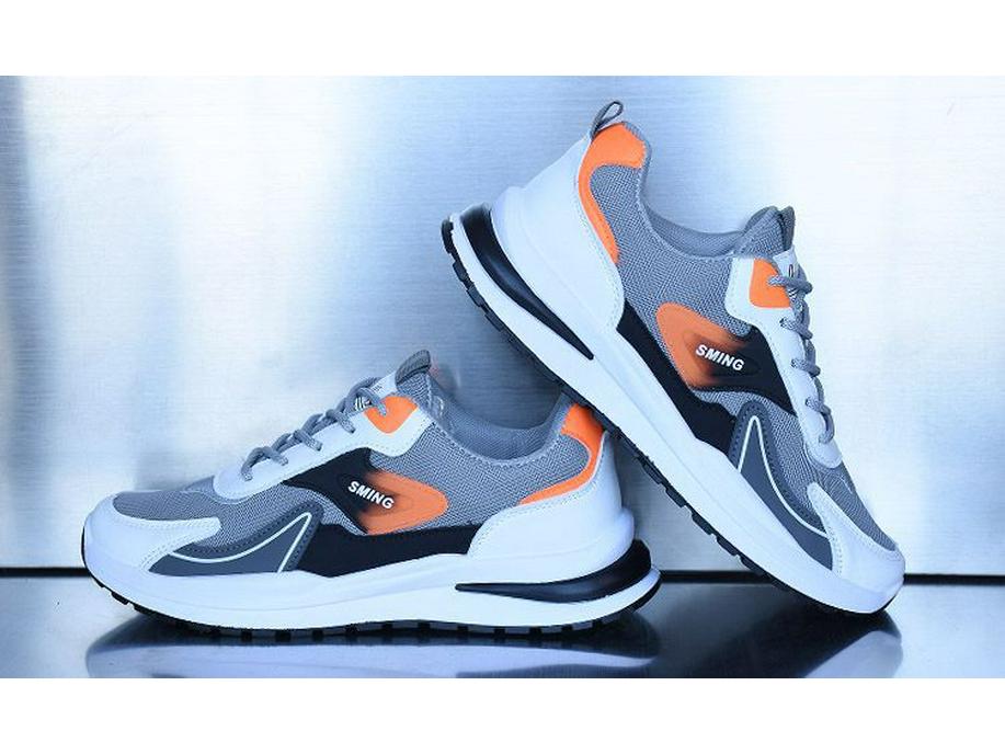 Men's Trendy Mesh Breathable Sneakers - Soft Sole, Versatile Summer Casual Shoes