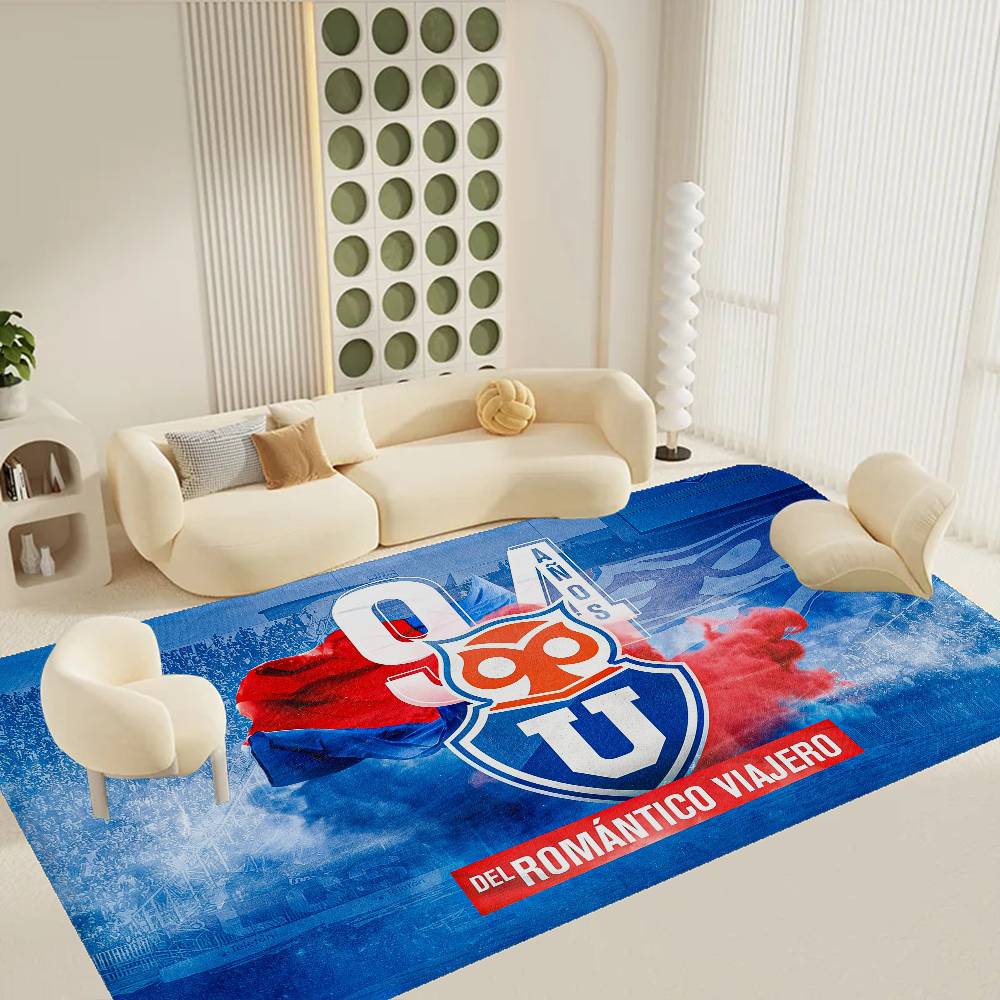 Chile U-University Logo Floor Mat Kids Room Bedroom Decoration Balcony Anti-Slip Doormat Living Room Welcome Rug