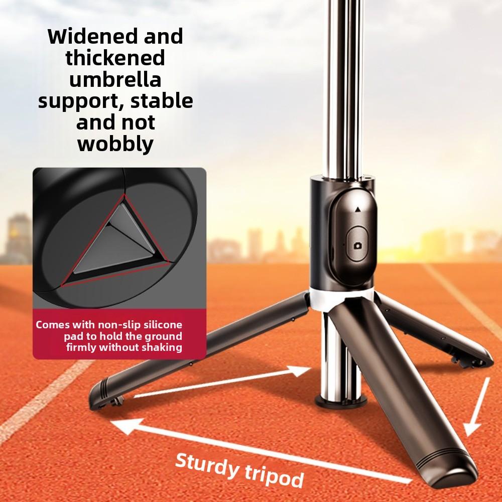 White Fill Light Bluetooth Selfie Stick Tripod Telescopic Selfie Stick Phone Selfie Stick Home