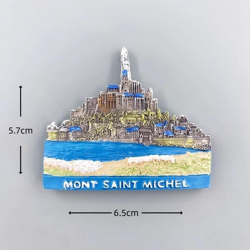 France Fridge Stickers Perigord Sarlat Menton Souvenirs Côte d'Azur Mont-Saint-Michel Fridge Magnets Home Decor Wedding Gifts