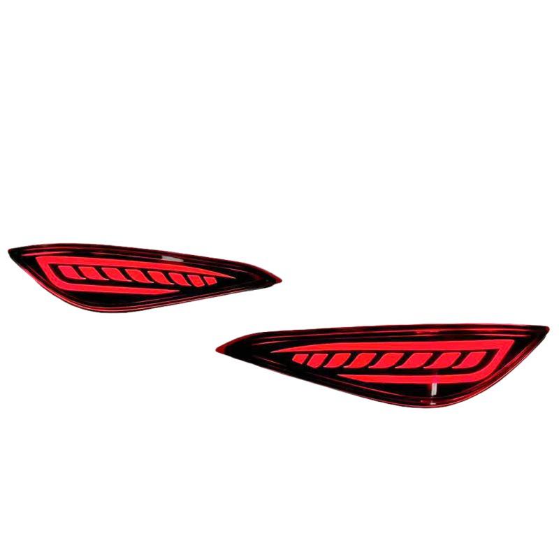 17-18 Toyota Rush Rear Bumper Brake & Fog Lights