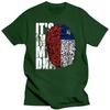It's In My DNA Chilean Cool Chile Flag T Shirts Summer Graphic Streetwear Short Sleeve Birthday Gifts T-shirt Mens Clothing