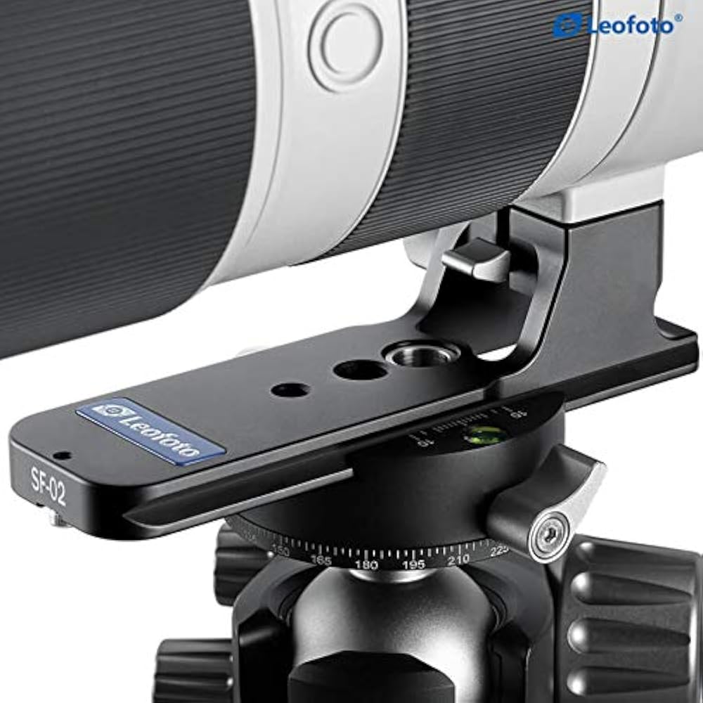 Leo Photo SF-02 Lens Foot (SONY FE200-600F5.6-6.3GM) Leofoto Compact Lightweight Head Mounting Ty...