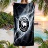 Asciugamano da Spiaggia Derby County Football Morbido Microfibra Asciugamano Estivo Asciugatura Rapida Assorbente per Spiaggia Piscina Viaggio