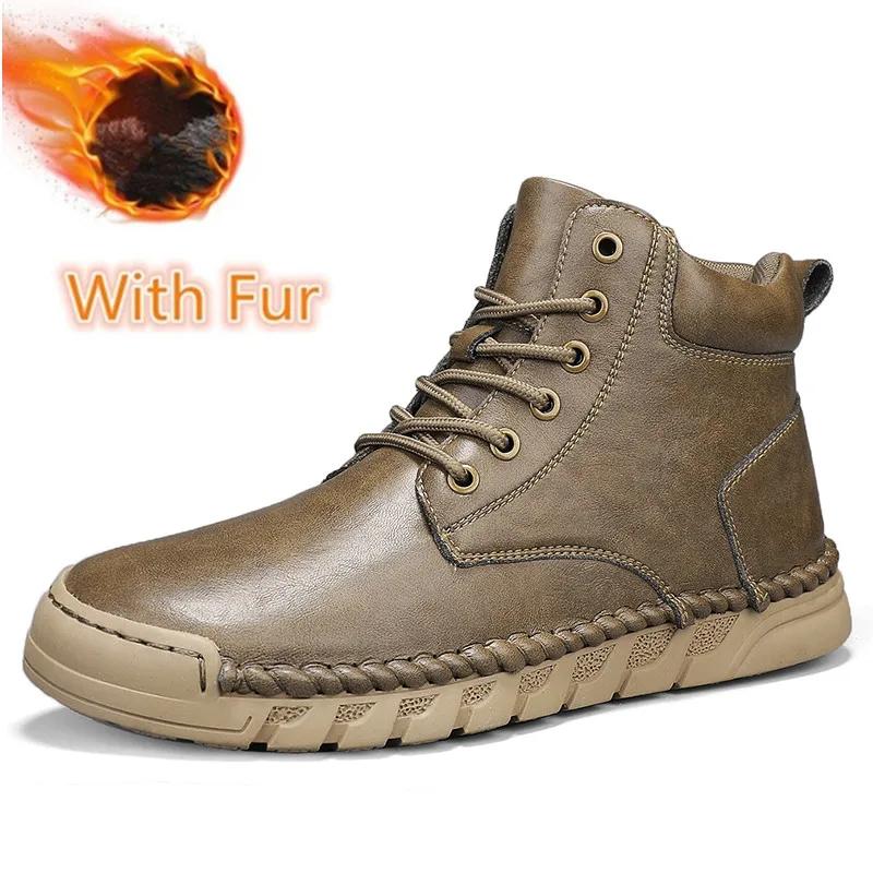 

Модные новые поступления мужской обуви повседневные уличные мужские мотоциклетные ботинки горячая распродажа кожаные мужские зимние ботинки мужские шнурованные прогулочные ботинки 46