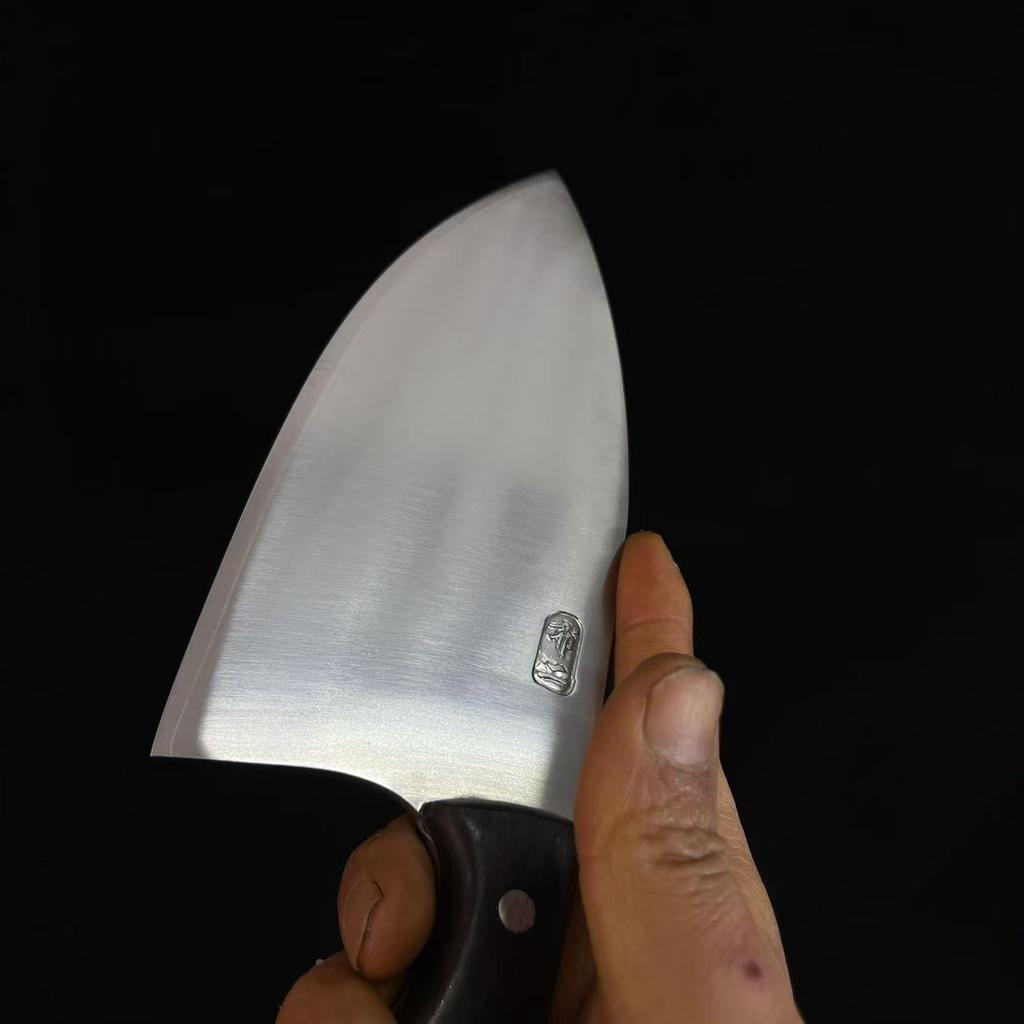 7.3 Inch Chopper Knife 3-Layers BG42 Aviation Special Steel Blade Razor Sharp Butcher Handmade Kitchen Knives Meat Poultry Tools