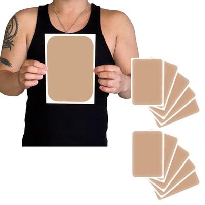 Sac Taske Tattoo Concealer Stickers, Waterproof Tape, Extra Large, A5 Size (Skin Tone, 10 Sheets, A5 Size)