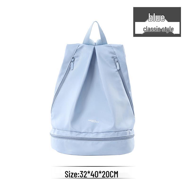 Wasserdichte Fitnesstasche mit Nass-/Trockentrennung, Unisex-Schwimm- und Strandrucksack, tragbare kleine Tasche für Sportgeräte.