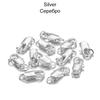 30pcs/lot Swivel Clasp With Open Jump Ring Necklace Bracelet Lobster Clasp Hooks For DIY Jewelry Making Supplies Accessories