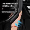WFM1  Suitable for Skoda Breathable Leather Steering Wheel Cover with Segmented Quick-Release Design, Non-Slip and Durable, Octavia Rapid Kodiaq 