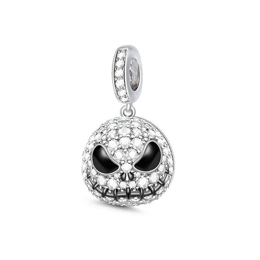 New Halloween S925 Silver Multi Character Thrilling Carnival Charm Bead Fit for Original Bracelet DIY Boutique Jewelry