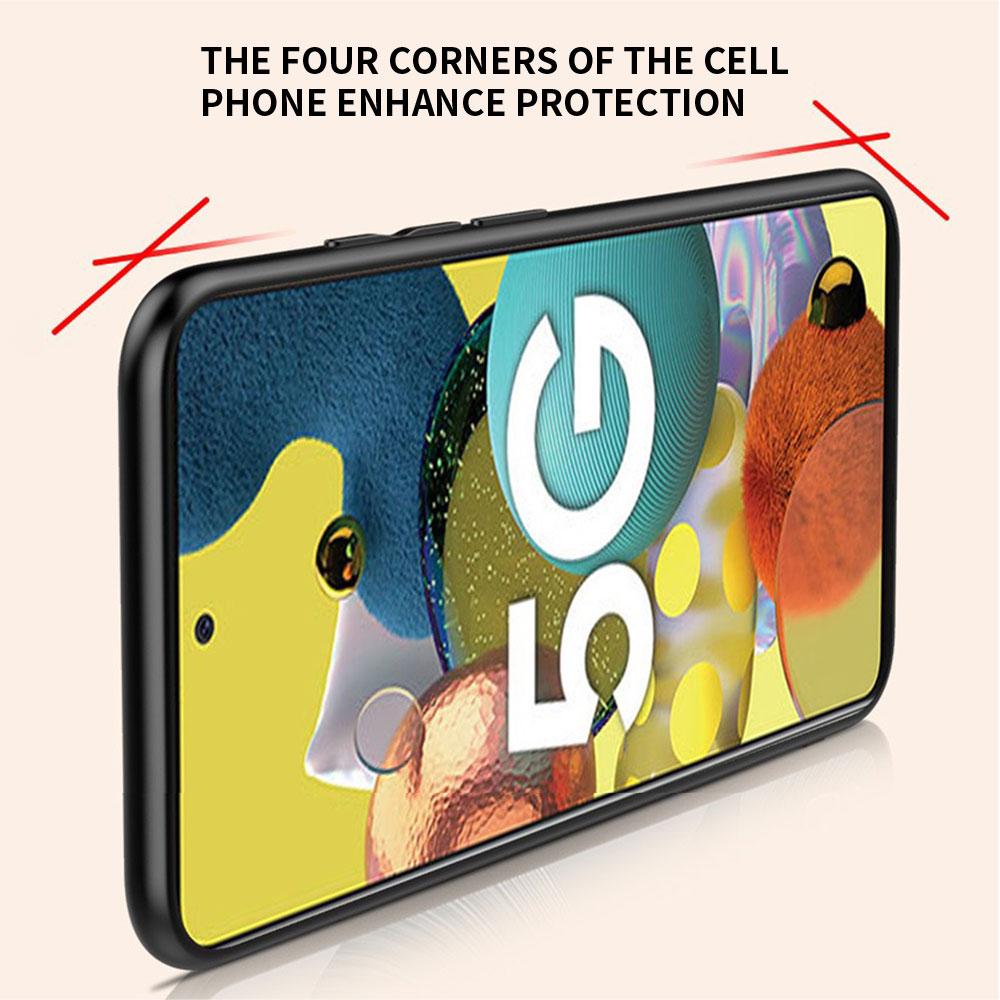 Demon Slayer Anime Cute Glass Case For Samsung Galaxy A52 A71 A50 A51 A70 A21s A31 A72 A10 A12 A30 A22 5G Phone Cover