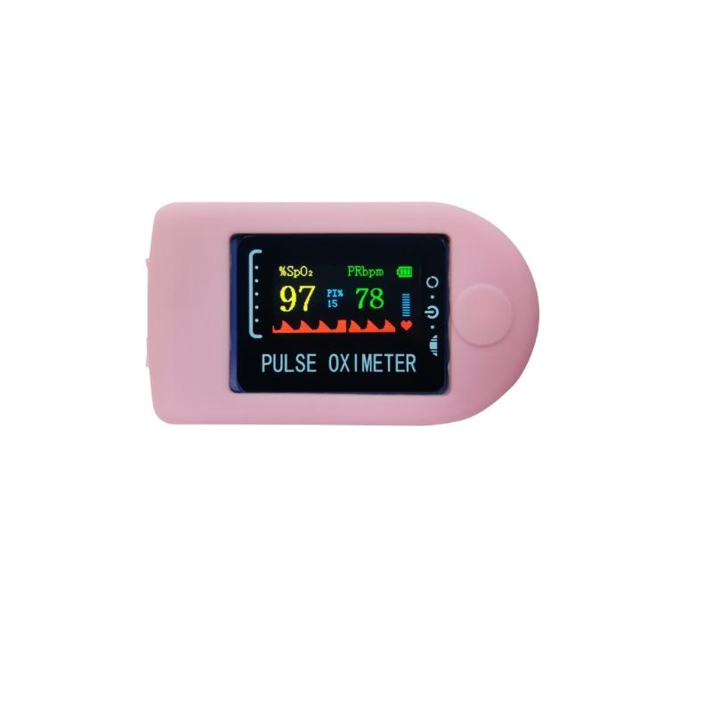 Soft Flexible Silicone Cover For Pulse Oximeter Ensuring Secure NonSlip Design Comfortable Handling Health Monitoring