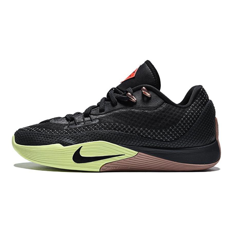 Nike SVATÝ. Flare EP Pohodlné Všestranné Retro Basketbalové Boty Pánské tenisky Černé HF0232004