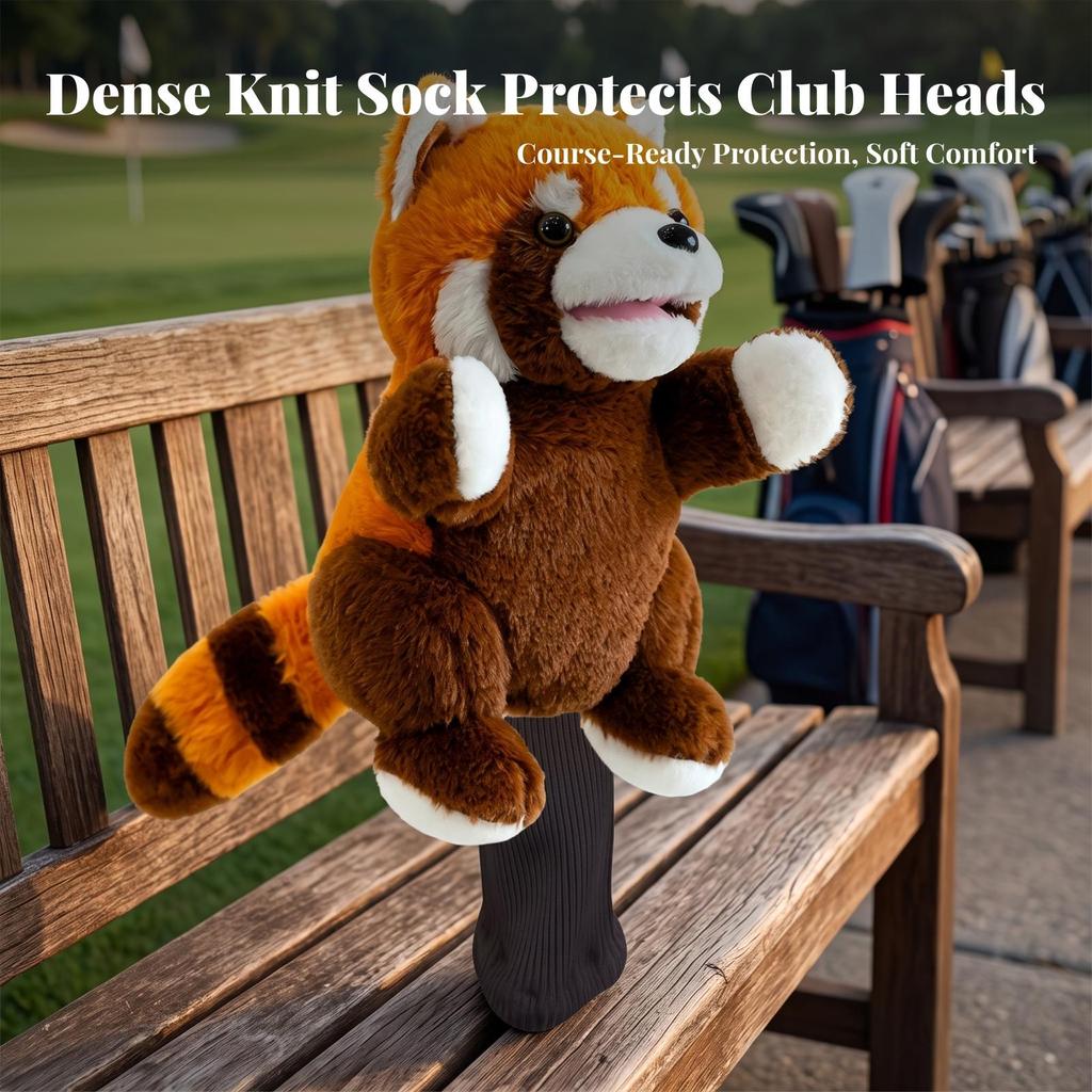 Driver Headcover with Knitted Sock Quick-Slip and off Soft Golf Padded