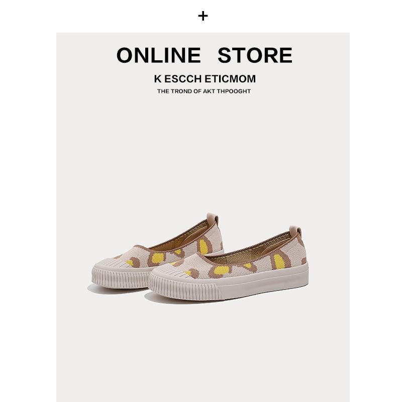 

Одиночные туфли на платформе, женские повседневные туфли для серфинга, вязаные туфли с круглым носком, туфли для рыбаков, лоферы, летные туфли 40