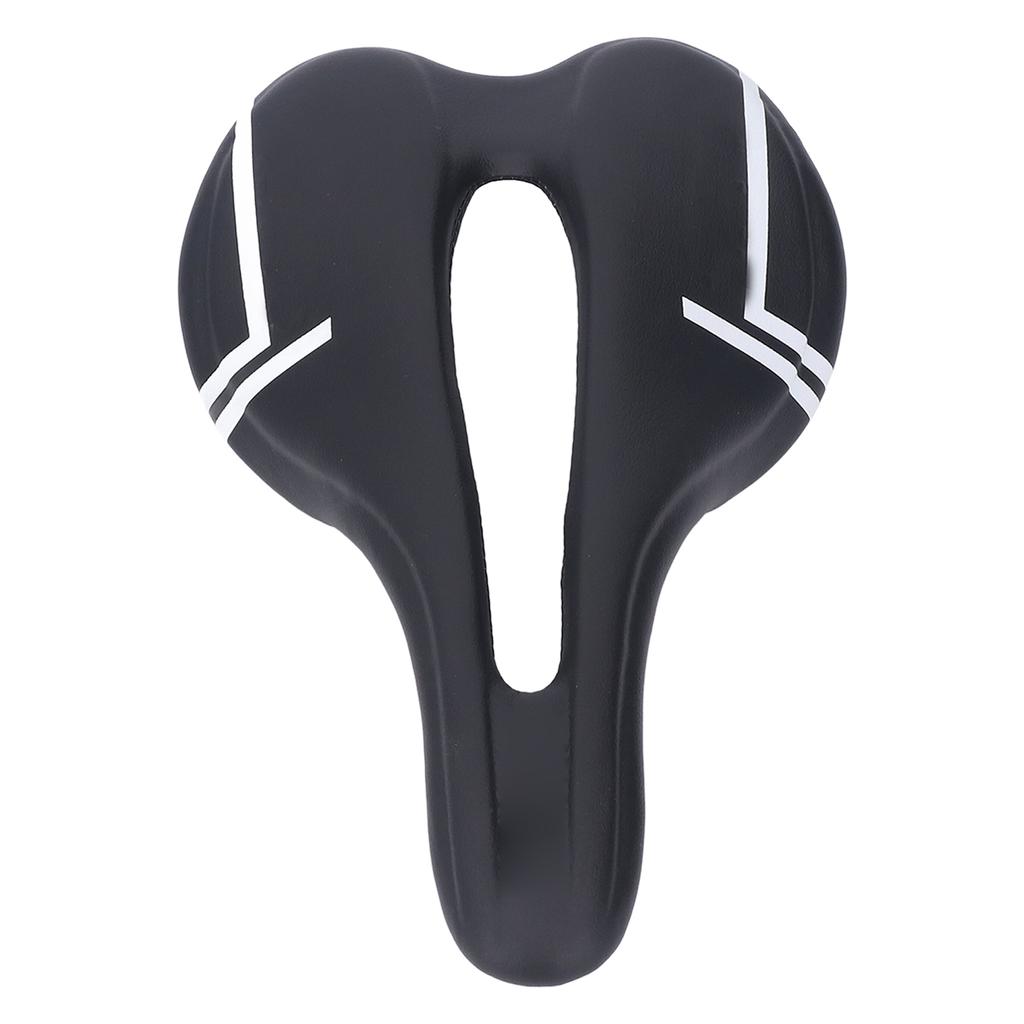 Mountain Bike Saddle Cushion Microfib  PU Lth  Hollow Brthable for Road Riding