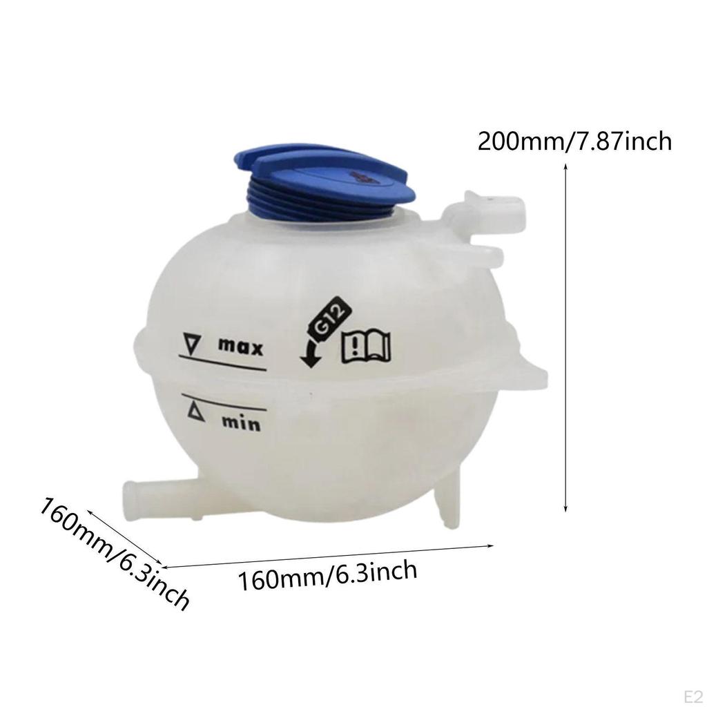 6Q0121407 Coolant Overflow Expansion Bottle Simple Assembly Accessory Lightweight 20x16x16cm Spare