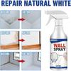 Magic Wall Repair Spray Set, Versatile Wall Repair Paint Wall Spray Paint, Water-Based Paint White Peel, Wall Mending Kit for Seamless Repairs - Dust