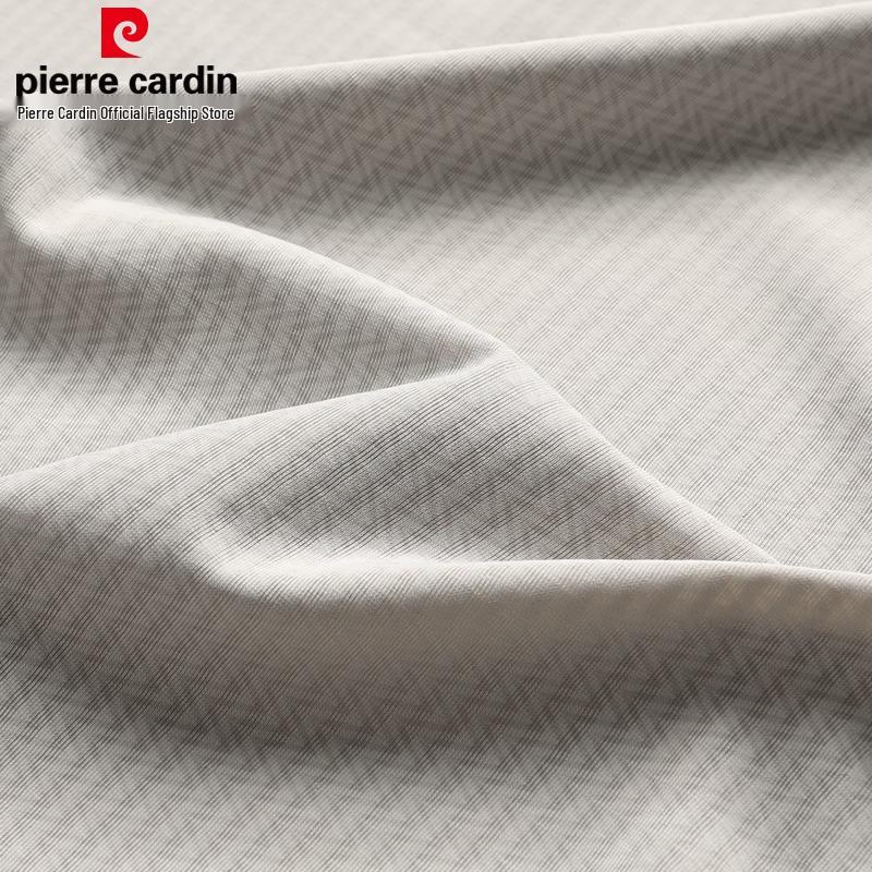 Pierre Cardin Men's Wrinkle-Resistant Ice Silk Polo T-Shirt