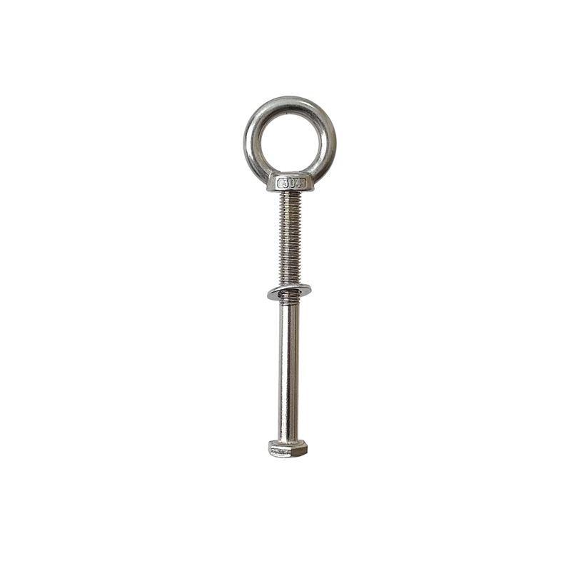 

Stainless Steel Load-Bearing Eye Bolt for Wood Stake Beam Hook Drilling