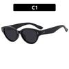 Fashion Cat Eye Sunglasses Women'S Luxury Brand Small Oval Sun Glasses Women Goggle Trends Rectangle Eyewear Uv400 Glasses
