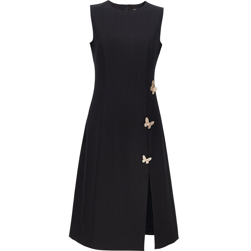 VEROMODA 2026 Summer Detachable Butterfly Midi Dress M