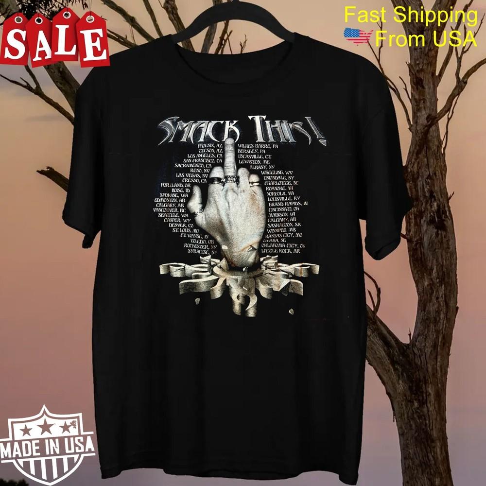 Godsmack Smack This 2003 Tour Gift For Fans Unisex All Size Shirt Unisex T-Shirt XL