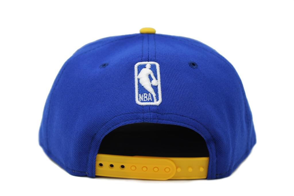 New Era 9FIFTY GOLDEN STATE WARRIORS Cap In Blue/Yellow