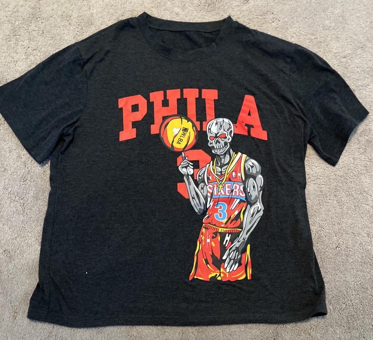 

Philadelphia 76ers Allen Iverson #3 T-Shirt 100