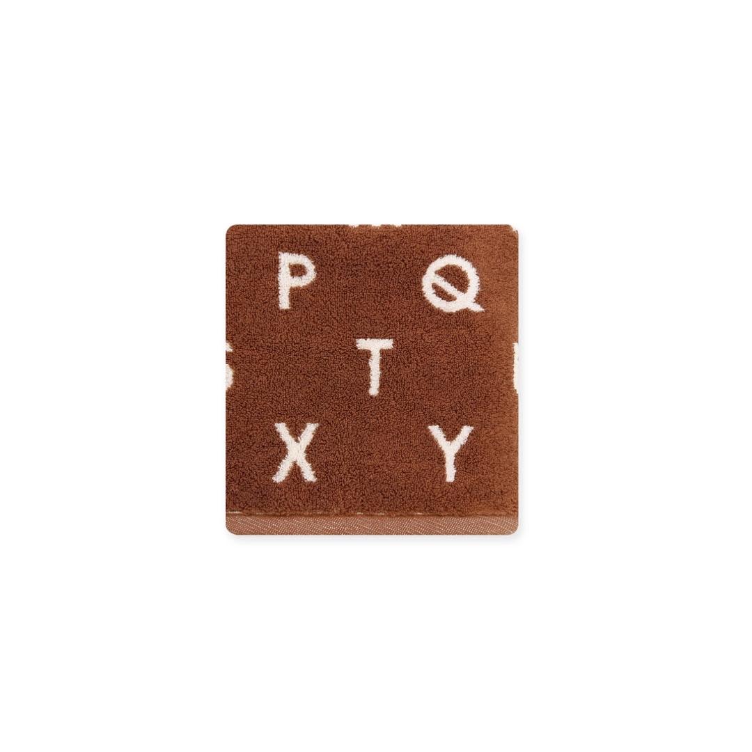 maison de cotton Browny alphabet towel 1PCS