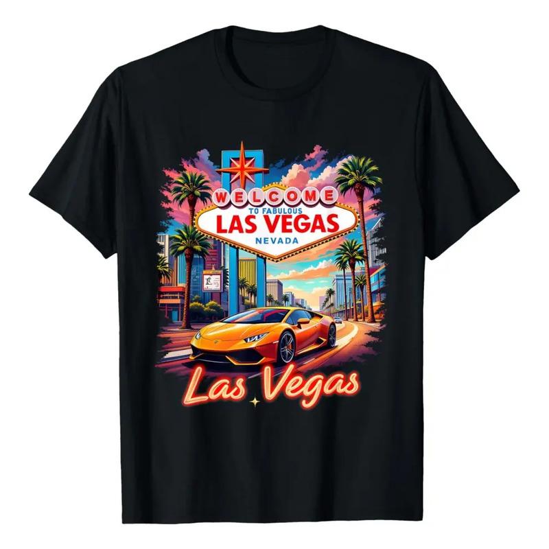 Nevada Las Vegas Souvenir Vacation Trip 2025 T-shirt S разноцветный