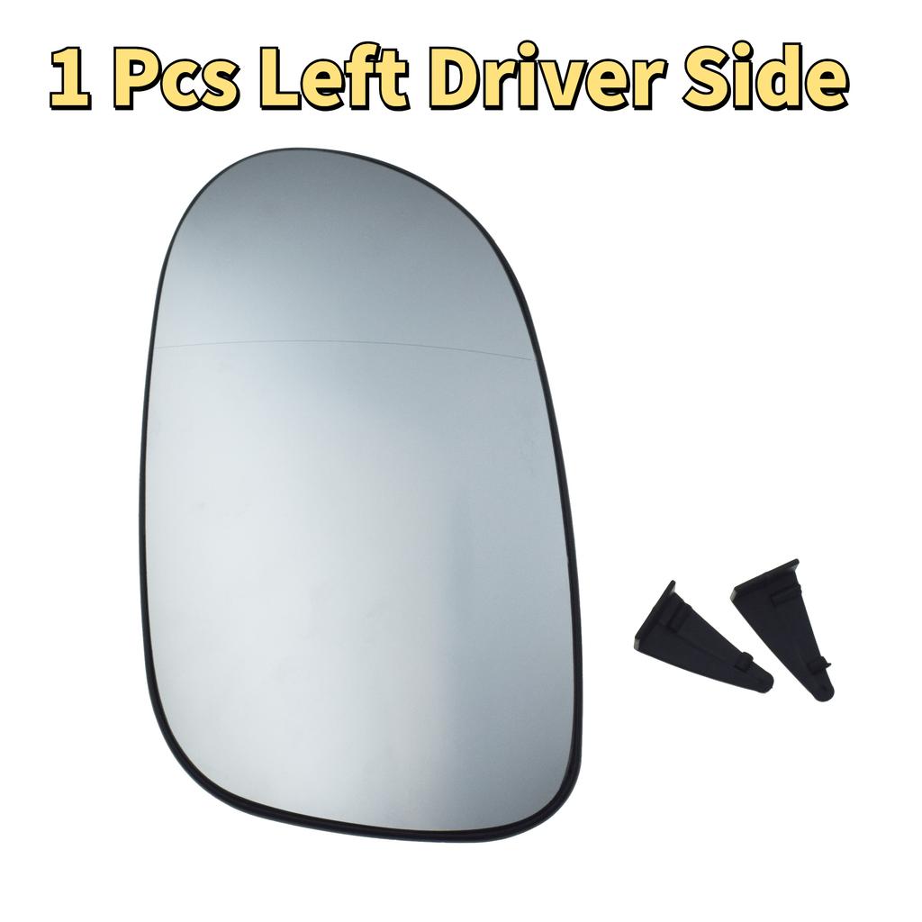 1 Pcs Heated Rear View Mirror Glass Left Driver or Right Passenger For Mercedes-Benz SLK CLK SL Class A1708100121,A1708100421