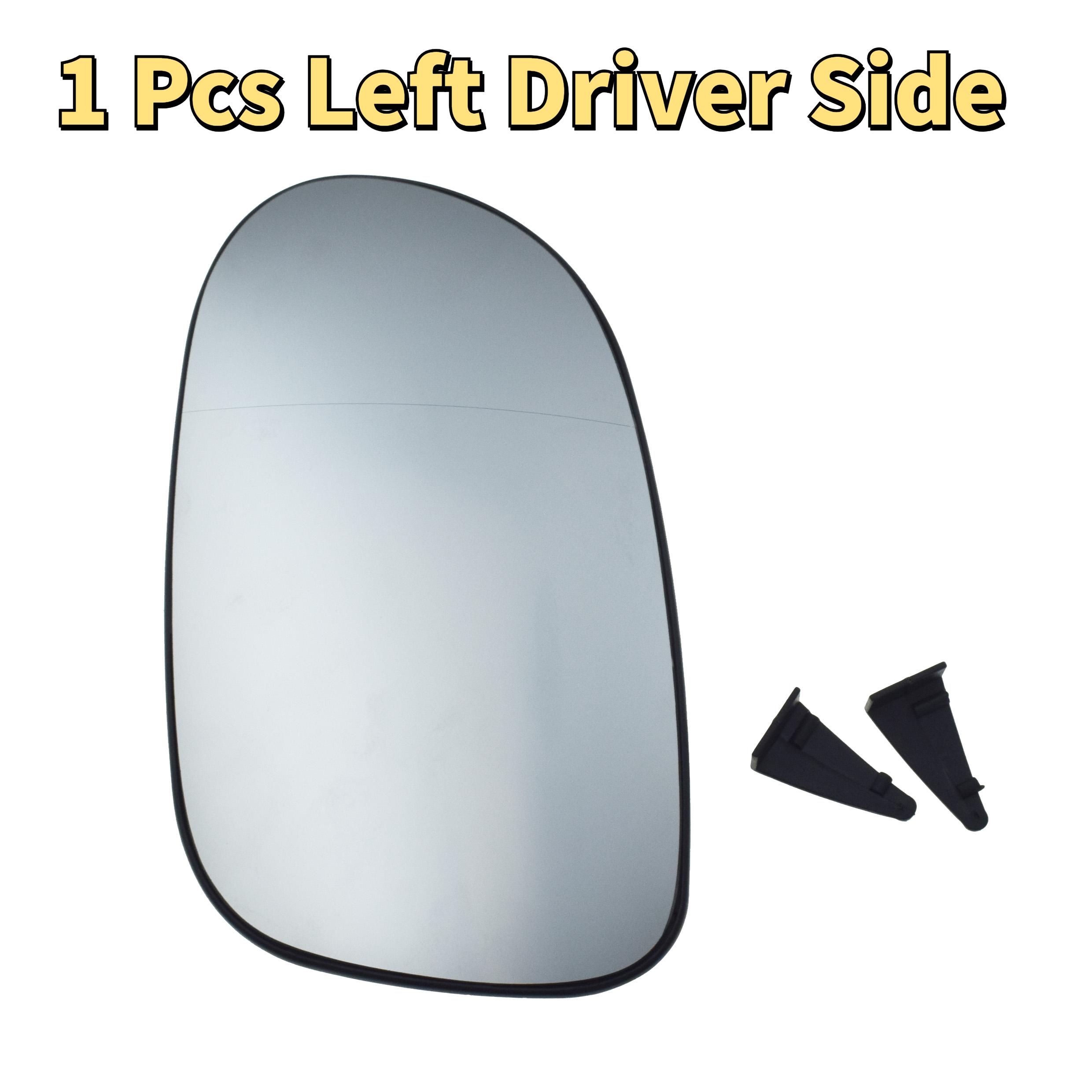 1 Pcs Heated Rear View Mirror Glass Left Driver or Right Passenger For Mercedes-Benz SLK CLK SL Class A1708100121,A1708100421 1 Pcs Left Side