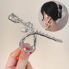 Simple Metal Geometric Hair Claw Clips Elegant Geometric Hair Accessories Cross Crab Bath Clip For Women Girl Headwear