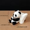 [Ornament Model] Creative Panda Sculpture | Desktop Office Car Decor | Collectible Animal Figurine