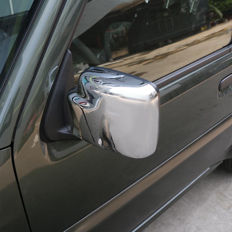 Auto-Rückspiegelschale, Dekorationsabdeckung für Suzuki Jimny 2007–2017, ABS-Außenzubehör, Chrom