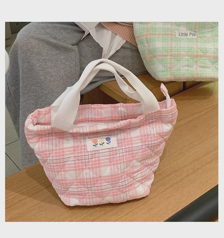Large Capacity Insulated Lunch Bag for Students and Office Workers – Thickened Aluminum Foil Handbag