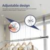 Cuerda de Soporte Ajustable para Barra de Cortina de Ducha Para Barras Curvas/en Forma de L/Cortinas