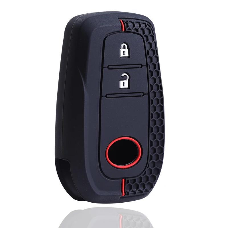Car Key Cover Case For Toyota Hilux Yaris Corolla Rav4 Chr Revo Auris Innova Highlander Venza Fortune Key Holder