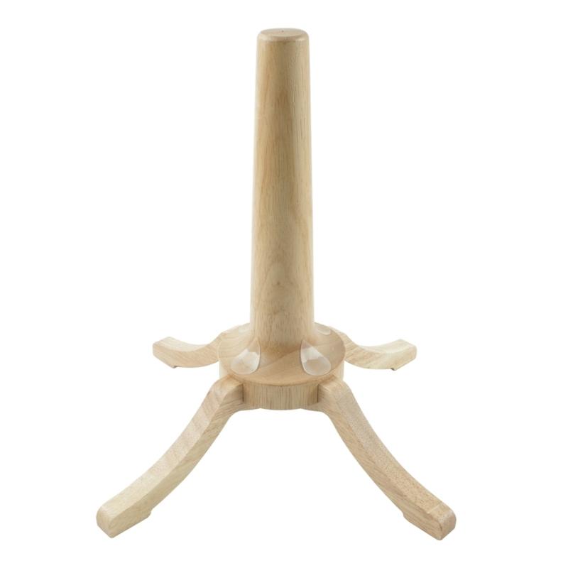 

Wooden Soprano Saxophone Stand Trumpet Display Stand Holder Rack With NonSlip Silicone Pad For Safe Display And Storage
