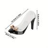 Creative High Heel Shoe Soap Dish – Suction Cup Holder for Bathroom, Sink & Dorm Use