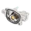 Engine Coolant Thermostat Housing Assembly 4892642AA Metal Accurate Temperature Control Replacement for 500 500L 500X