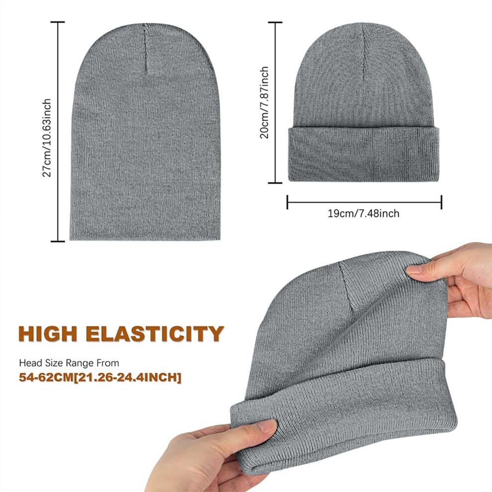 Knit Hat Mens Hats Winter Beanie Knitted Beanie Skull Hat Knitted Hat Y2k Beanie O One Size