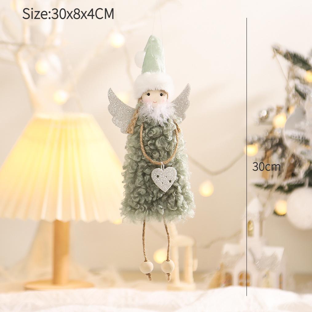 Angel Doll Merry Christmas Ornaments Christmas Decorations for Home Noel Natal Tree Decor Navidad Xmas 2025 New Year 2025 Gifts