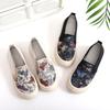 Spring and Summer New Fisherman Shoes Canvas Chinese Style Casual Platform Lazy Single Shoes