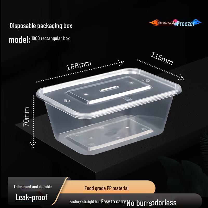 WEISHENG Disposable Takeout Food Containers