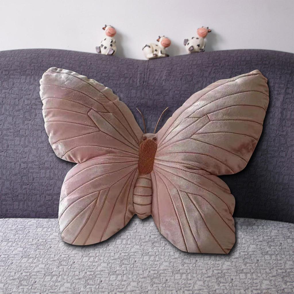 Butterfly Pillow Cushion Plush Toy Girl Pillow Doll Home Aestheticc Pillow