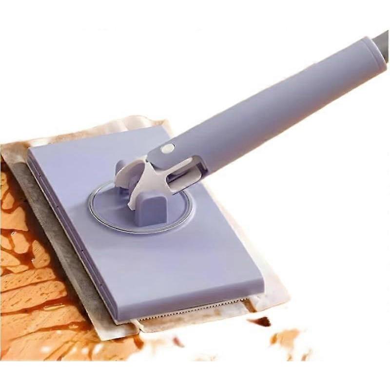 Automatic Cloth Changing Mini Mop, Hands-Free Mini Mop Compatible with Face Towels or Disposable Wipes, with 360Rotating Head